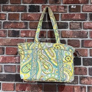 Vera Bradley womens Lemon Parfait shoulder bag yellow